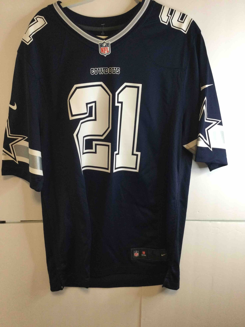 Nike Dallas Cowboys #21 Navy Football Jersey